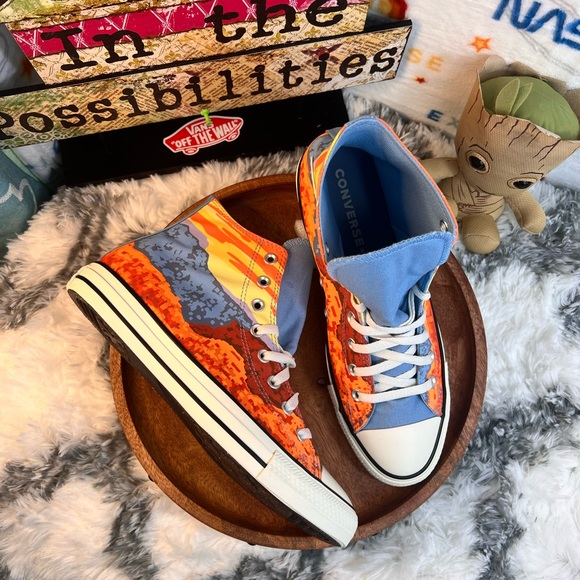 CONVERSE CTAS HI MAGMA ORANGE - Picture 2 of 10